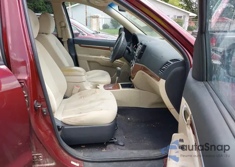 2008 Hyundai Santa Fe Gls z USA, uszkodzony, nr VIN 5NMSG73D08H162654